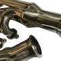 [US Warehouse] Комплект труб выхлопных заголовков Turbo Manifold для Chevrolet Small Block V8 LS1/LS2/LS3/LS6 LSX 97-14